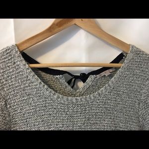 Gap Garter stitch top.
